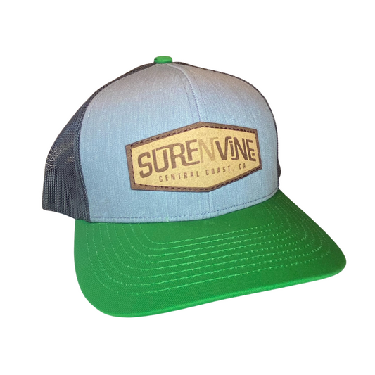 Trucker SnapBack - Green/Blue